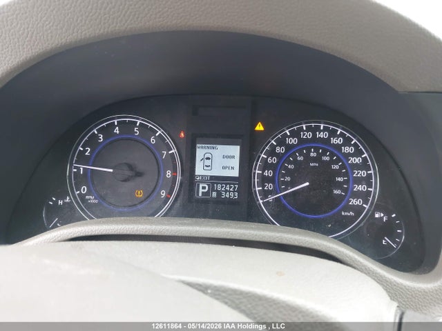 12611864 :رقم المزاد ، JN1CV6AR3AM460393 vin ، 2010 Infiniti G37x مزاد بيع