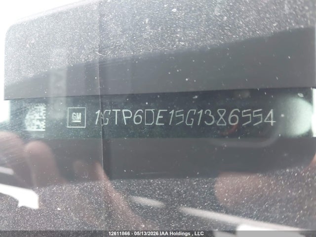 Aukcja sprzedaży 2016 Gmc Canyon, vin: 1GTP6DE15G1386554, numer aukcji: 12611866