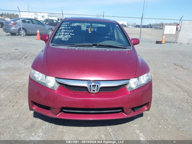 Aukcja sprzedaży 2009 Honda Civic Exl, vin: 2HGFA16059H004124, numer aukcji: 12611881