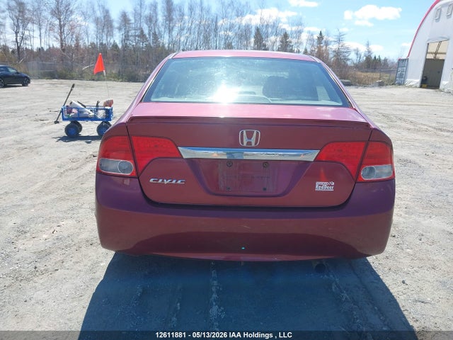 Aukcja sprzedaży 2009 Honda Civic Exl, vin: 2HGFA16059H004124, numer aukcji: 12611881
