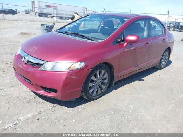 Aukcja sprzedaży 2009 Honda Civic Exl, vin: 2HGFA16059H004124, numer aukcji: 12611881