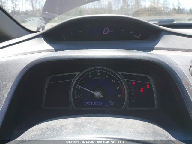 Aukcja sprzedaży 2009 Honda Civic Exl, vin: 2HGFA16059H004124, numer aukcji: 12611881