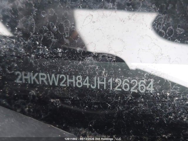 2HKRW2H84JH126264 Honda Cr-v Ex-l