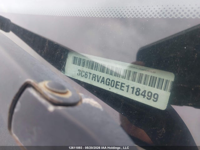 2014 Ram Promaster 1500 1500 Standard მანქანა იყიდება აუქციონზე, vin: 3C6TRVAG0EE118499, აუქციონის ნომერი: 12611893