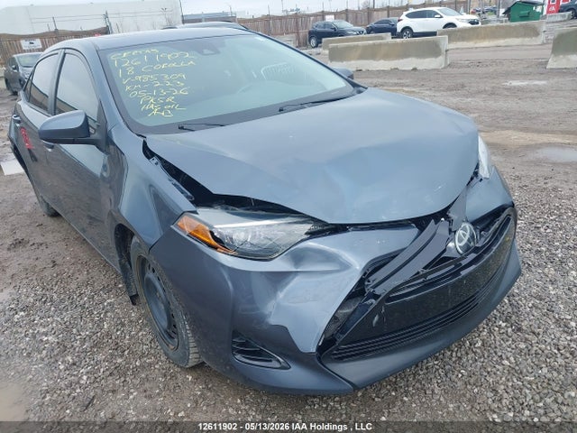 12611902 :رقم المزاد ، 2T1BURHE9JC985309 vin ، 2018 Toyota Corolla L/le/xle/se/xse مزاد بيع