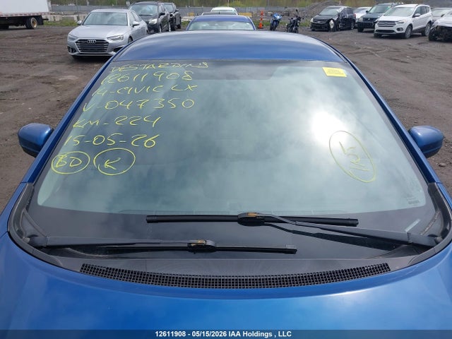 Продажа на аукционе авто 2014 Honda Civic Lx, vin: 2HGFB2F49EH047350, номер лота: 12611908