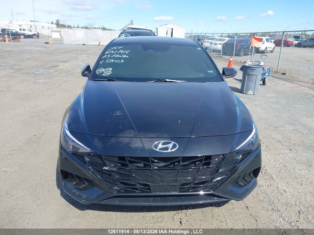 Продажа на аукционе авто 2023 Hyundai Elantra N Line, vin: KMHLR4AF2PU520213, номер лота: 12611914