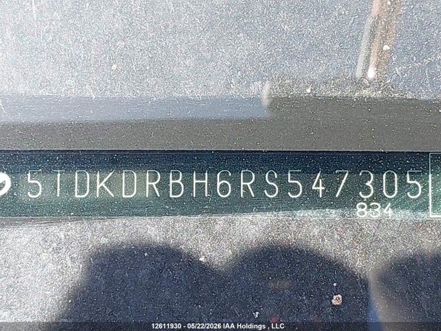 5TDKDRBH6RS547305 Toyota Highlander Limited