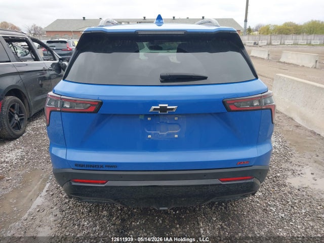 12611939 :رقم المزاد ، 3GNAXTEG4SL189921 vin ، 2025 Chevrolet Equinox Rs Awd مزاد بيع