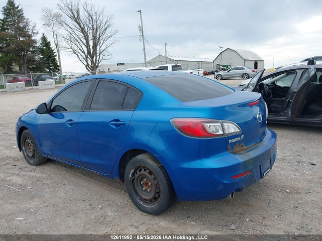 2013 Mazda 3 I მანქანა იყიდება აუქციონზე, vin: JM1BL1V77D1851529, აუქციონის ნომერი: 12611992