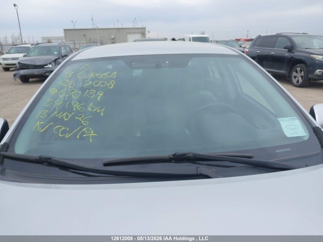 12612008 :رقم المزاد ، 2T1BU4EE9DC050139 vin ، 2013 Toyota Corolla S/le مزاد بيع