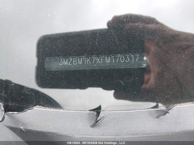 3MZBM1K7XFM170317 Mazda MAZDA3