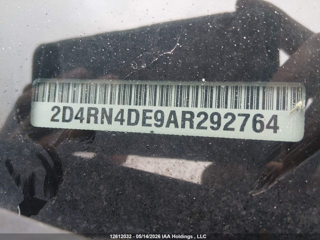 Продажа на аукционе авто 2010 Dodge Grand Caravan Se, vin: 2D4RN4DE9AR292764, номер лота: 12612032