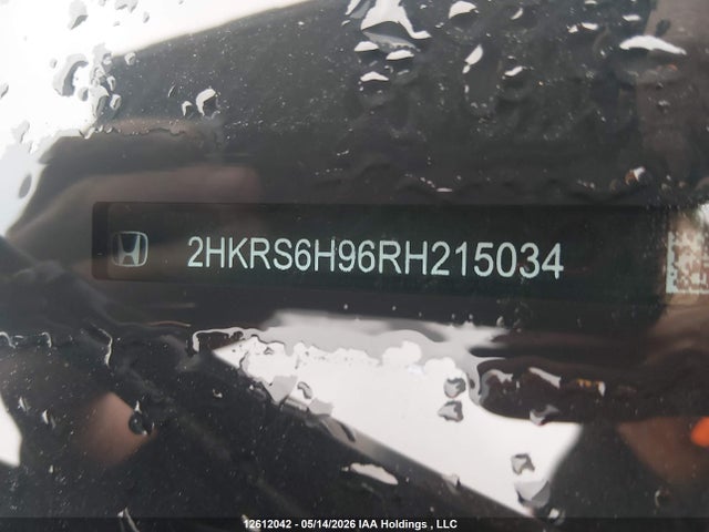 2HKRS6H96RH215034 Honda Cr-v Sport Touring