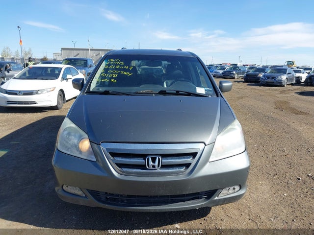 12612047 :رقم المزاد ، 5FNRL38897B511681 vin ، 2007 Honda Odyssey Touring مزاد بيع