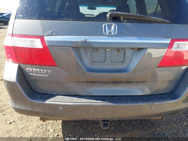 12612047 :رقم المزاد ، 5FNRL38897B511681 vin ، 2007 Honda Odyssey Touring مزاد بيع