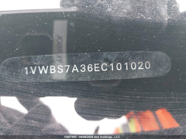 Aukcja sprzedaży 2014 Volkswagen Passat 1.8 Tsi Comfortline, vin: 1VWBS7A36EC101020, numer aukcji: 12607892