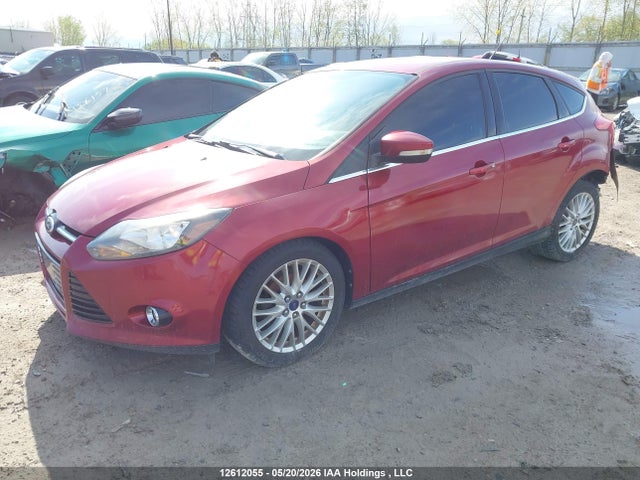 12612055 :رقم المزاد ، 1FADP3N2XDL346818 vin ، 2013 Ford Focus Titanium مزاد بيع