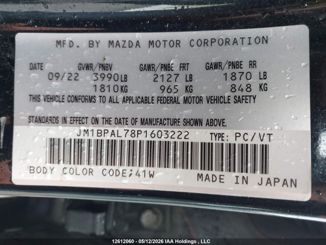 Mazda 3 Preferred 2023 JM1BPAL78P1603222 Image 21
