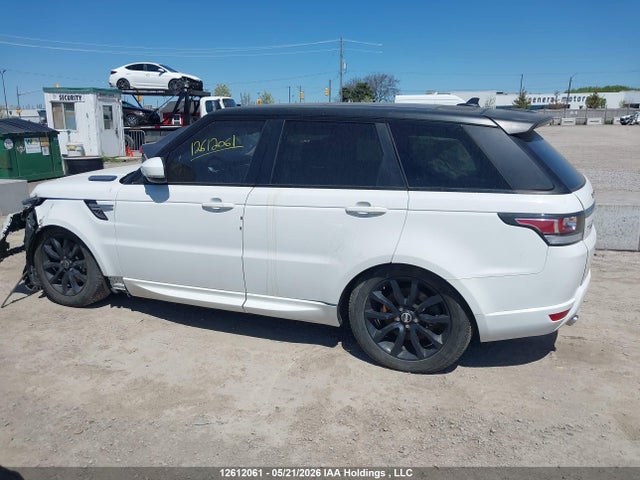 Aukcja sprzedaży 2016 Land Rover Range Rover Sport Diesel Td6 Hse, vin: SALWR2KF3GA632484, numer aukcji: 12612061