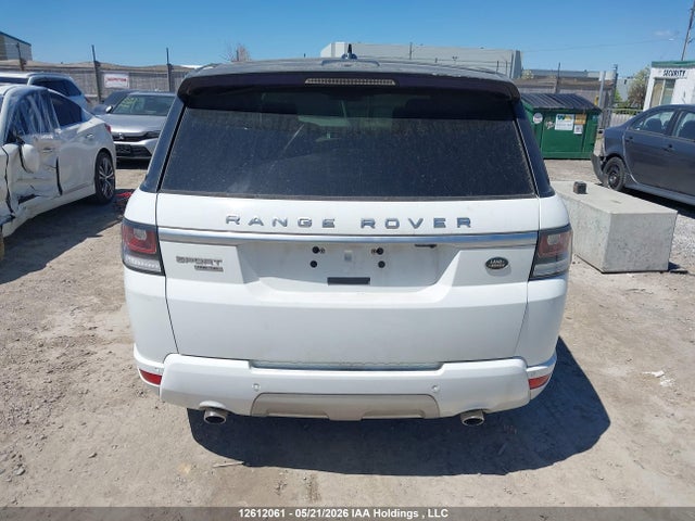 Aukcja sprzedaży 2016 Land Rover Range Rover Sport Diesel Td6 Hse, vin: SALWR2KF3GA632484, numer aukcji: 12612061