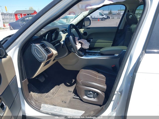 Aukcja sprzedaży 2016 Land Rover Range Rover Sport Diesel Td6 Hse, vin: SALWR2KF3GA632484, numer aukcji: 12612061