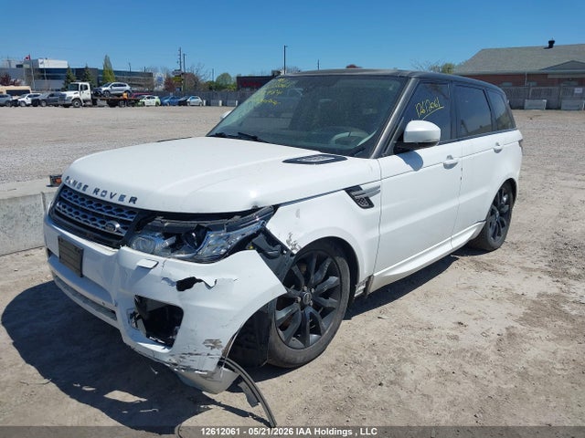 Aukcja sprzedaży 2016 Land Rover Range Rover Sport Diesel Td6 Hse, vin: SALWR2KF3GA632484, numer aukcji: 12612061