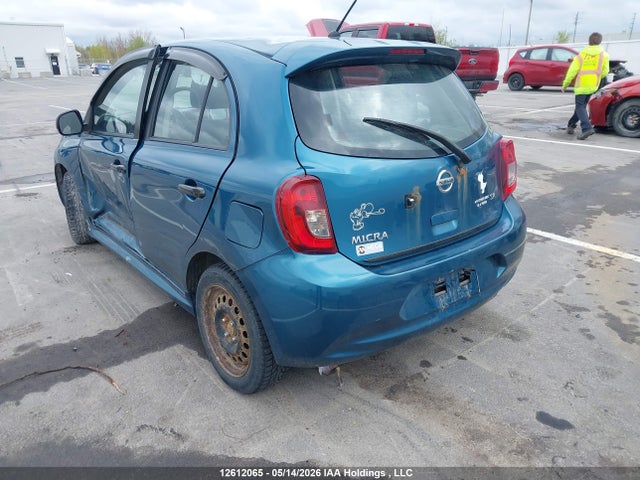 12612065 :رقم المزاد ، 3N1CK3CP5GL240775 vin ، 2016 Nissan Micra مزاد بيع