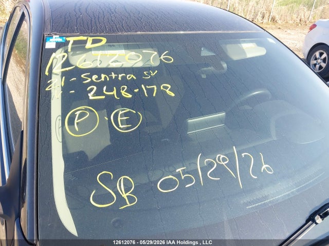 Продаж на аукціоні авто 2021 Nissan Sentra Sv, vin: 3N1AB8CV3MY248178, номер лоту: 12612076