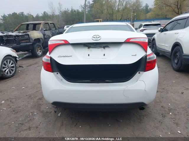 2T1BURHE5GC663484 Toyota COROLLA LE