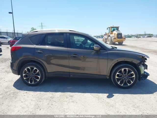 12612082 :رقم المزاد ، JM3KE4DY5G0755955 vin ، 2016 Mazda Cx-5 Gt مزاد بيع