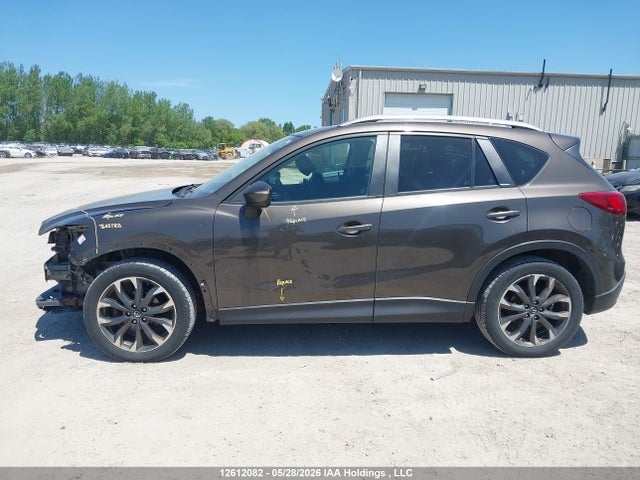 12612082 :رقم المزاد ، JM3KE4DY5G0755955 vin ، 2016 Mazda Cx-5 Gt مزاد بيع