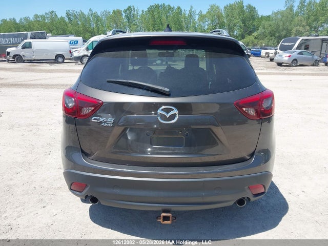 12612082 :رقم المزاد ، JM3KE4DY5G0755955 vin ، 2016 Mazda Cx-5 Gt مزاد بيع