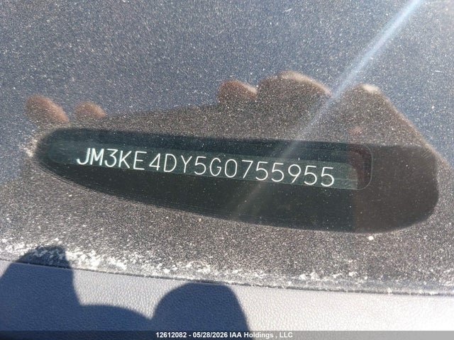 12612082 :رقم المزاد ، JM3KE4DY5G0755955 vin ، 2016 Mazda Cx-5 Gt مزاد بيع