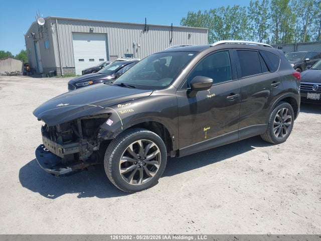 12612082 :رقم المزاد ، JM3KE4DY5G0755955 vin ، 2016 Mazda Cx-5 Gt مزاد بيع