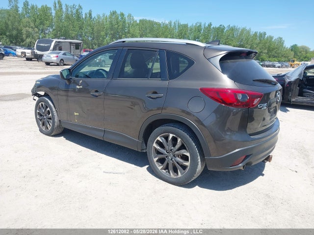 12612082 :رقم المزاد ، JM3KE4DY5G0755955 vin ، 2016 Mazda Cx-5 Gt مزاد بيع