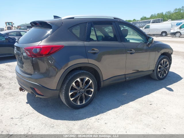 12612082 :رقم المزاد ، JM3KE4DY5G0755955 vin ، 2016 Mazda Cx-5 Gt مزاد بيع