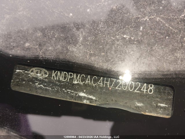 12595964 :رقم المزاد ، KNDPMCAC4H7200248 vin ، 2017 Kia Sportage Lx مزاد بيع