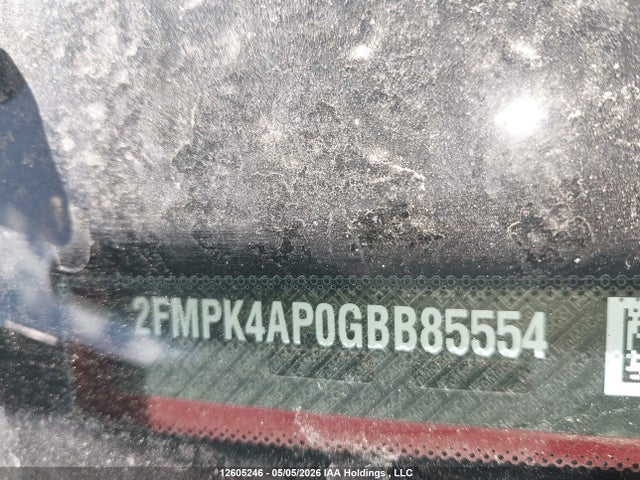 Продажа на аукционе авто 2016 Ford Edge Sport, vin: 2FMPK4AP0GBB85554, номер лота: 12605246