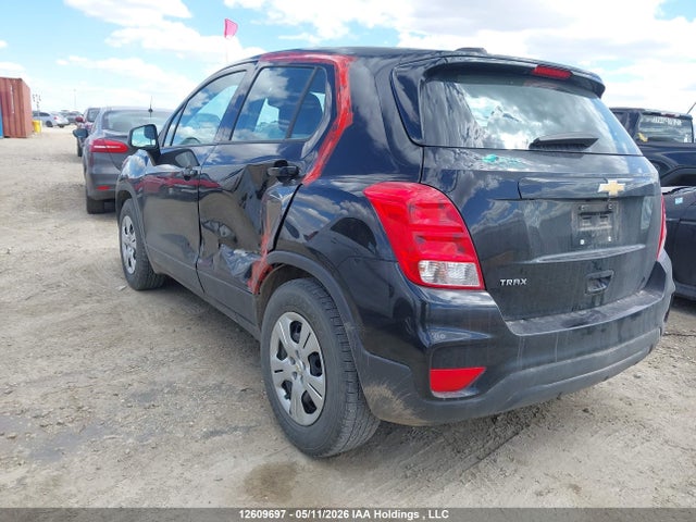 2017 Chevrolet Trax Ls მანქანა იყიდება აუქციონზე, vin: 3GNCJKSB4HL264588, აუქციონის ნომერი: 12609697