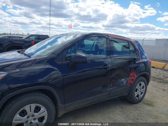 2017 Chevrolet Trax Ls მანქანა იყიდება აუქციონზე, vin: 3GNCJKSB4HL264588, აუქციონის ნომერი: 12609697