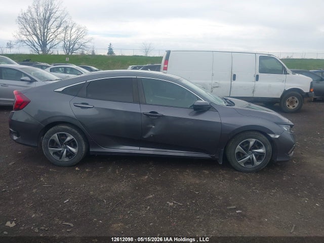 2020 Honda Civic მანქანა იყიდება აუქციონზე, vin: 2HGFC2E52LH020852, აუქციონის ნომერი: 12612098