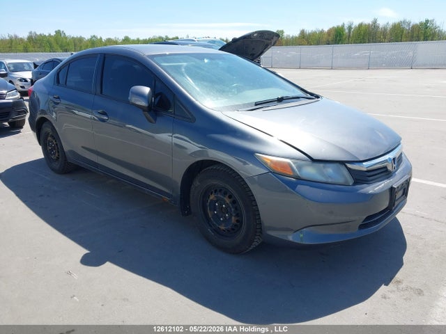 12612102 :رقم المزاد ، 2HGFB2F45CH105354 vin ، 2012 Honda Civic Lx مزاد بيع