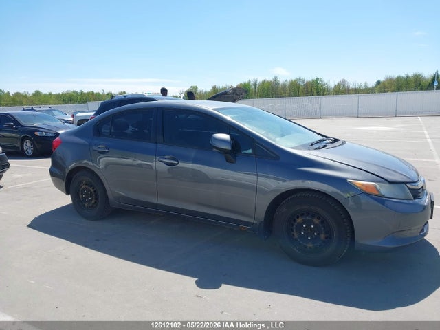 12612102 :رقم المزاد ، 2HGFB2F45CH105354 vin ، 2012 Honda Civic Lx مزاد بيع