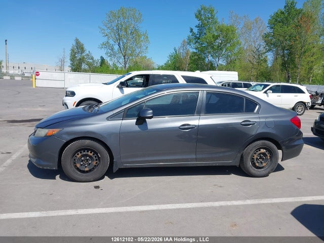 12612102 :رقم المزاد ، 2HGFB2F45CH105354 vin ، 2012 Honda Civic Lx مزاد بيع