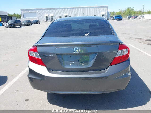 12612102 :رقم المزاد ، 2HGFB2F45CH105354 vin ، 2012 Honda Civic Lx مزاد بيع