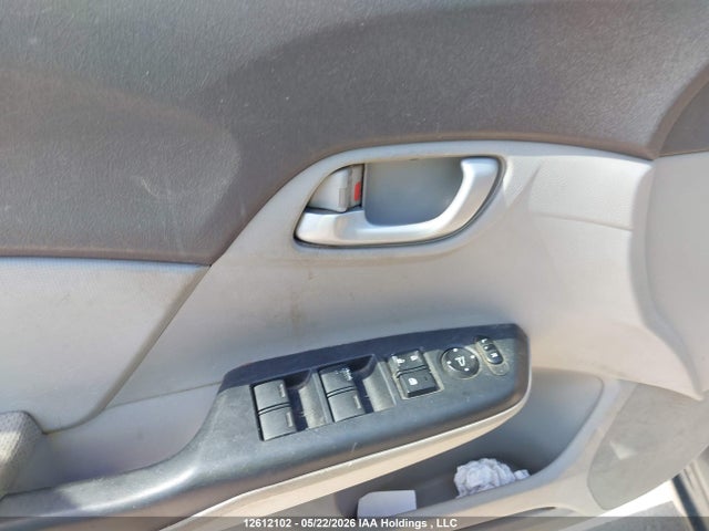 12612102 :رقم المزاد ، 2HGFB2F45CH105354 vin ، 2012 Honda Civic Lx مزاد بيع