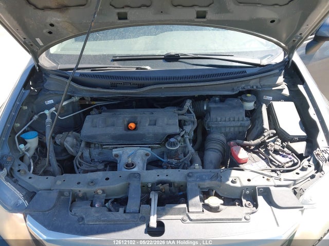 12612102 :رقم المزاد ، 2HGFB2F45CH105354 vin ، 2012 Honda Civic Lx مزاد بيع