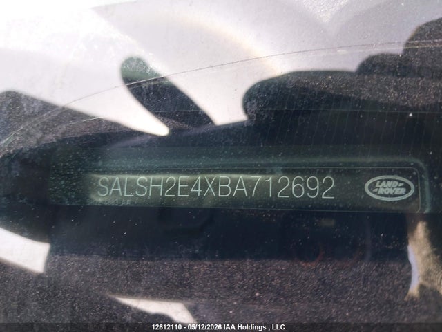 Продажа на аукционе авто 2011 Land Rover Range Rover Sport Sc, vin: SALSH2E4XBA712692, номер лота: 12612110