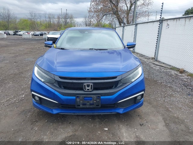 2019 Honda Civic Touring მანქანა იყიდება აუქციონზე, vin: 2HGFC1F95KH103055, აუქციონის ნომერი: 12612119